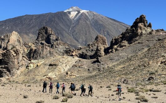 Voyage de groupe organisé en Europe : randonnée dans les Canaries.